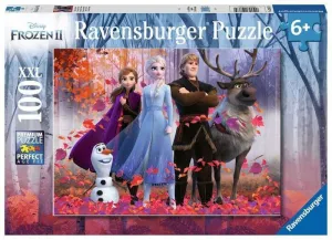 FROZEN 2 PUZZLE 100 PIEZAS XXL LA MAGIA DEL BOSQUE DISNEY                  