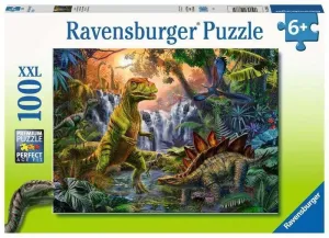 OASIS DE DINOSAURIOS PUZZLE 100 PIEZAS XXL                                 
