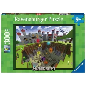 MINECRAFT PUZZLE 300 PIEZAS XXL CUTAWAY