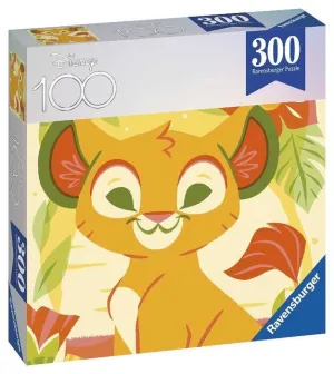 EL REY LEON PUZZLE 300 PIEZAS SIMBA ANIVERSARIO DISNEY