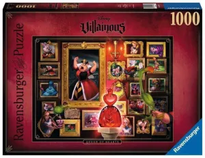 VILLANOS DISNEY PUZZLE 1000 PIEZAS REINA DE CORAZONES                      