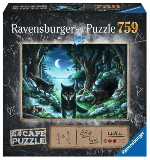 ESCAPE PUZZLE 759 PIEZAS LA MANADA DE LOBOS                                