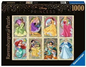 PRINCESAS ART NOUVEAU PUZZLE 1000 PIEZAS