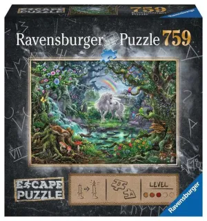 ESCAPE PUZZLE 759 PIEZAS UNICORNIO                                         