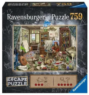 ESCAPE PUZZLE 759 PIEZAS EL ESTUDIO DEL ARTISTA