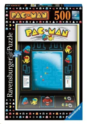 PAC-MAN PUZZLE 500 PIEZAS MAQUINA ARCADE