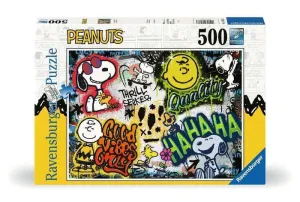 PEANUTS PUZZLE 500 PIEZAS GRAFFITI