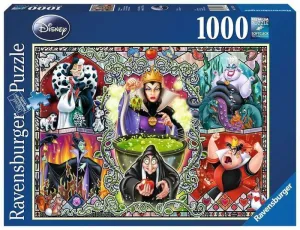 DISNEY PUZZLE 1000 PIEZAS VILLANAS DISNEY                                  
