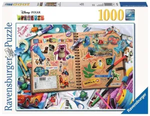 DISNEY PIXAR PUZZLE 1000 PIEZAS SCRAPBOOK                                  