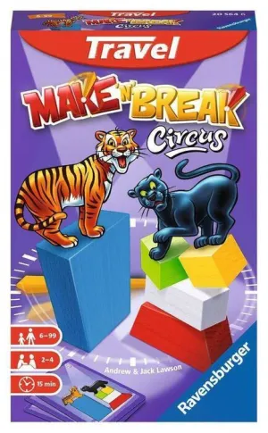 MAKE´N´BREAK CIRCUS TRAVEL GAME MAKE´N´BREAK CIRCUS TRAVEL GAME