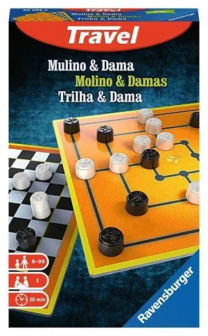 MOLINO & DAMAS TRAVEL GAME                                                 