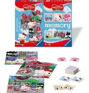 HELLO KITTY MEMORY MULTIPACK + 3 PUZZLE HELLO KITTY