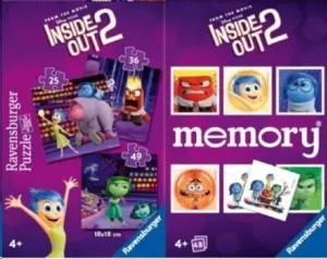 INSIDE OUT 2 MEMORY + PUZZLE COMBO