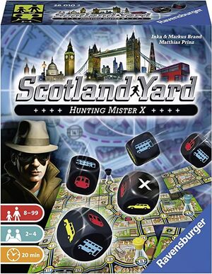SCOTLAND YARD - THE CARD GAME (CASTELLANO)