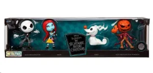 PESADILLA ANTES DE NAVIDAD SET 4 FIGURAS DISNEY METALFIGS 7 CM