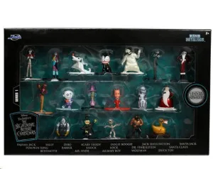 PESADILLA ANTES DE NAVIDAD SET 18 FIGURAS NANO METALFIGS 4 CM