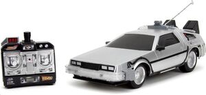 BACK TO THE FUTURE DELOREAN TIME MACHINE VEHICULO RADIOCONTROL 1/16 SCALE