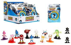 SONIC SOBRE SORPRESA FIGURA METÁLICA 4 CM