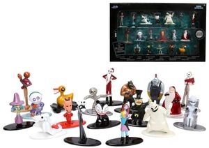 PESADILLA ANTES DE NAVIDAD SET NANOFIGURAS METÁLICAS DE 4 CM