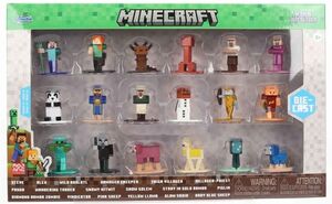MINECRAFT SET NANOFIGURAS METÁLICAS DE 4 CM