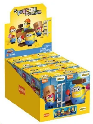 MINIONS MAQUETA BLOKEES PRECOOL JELLY FACTORY SERIE 1 