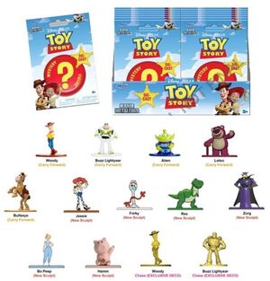 TOY STORY SOBRE SORPRESA NANO FIGURA METÁLICA SERIE 1
