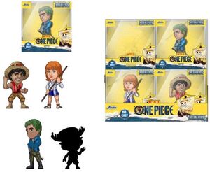 ONE PIECE FIGURA DE METAL 7 CM SERIE 1 SURTIDO