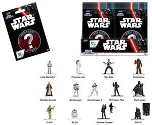 STAR WARS SOBRE SORPRESA NANO FIGURA METÁLICA SERIE 1