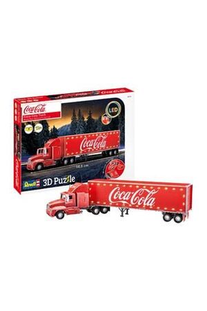 PUZZLE 3D CAMION COCA-COLA EDICION LED