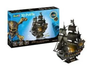 PIRATAS DEL CARIBE. LA VENGANZA DE SALAZAR PUZZLE 3D LA PERLA NEGRA LED EDICION