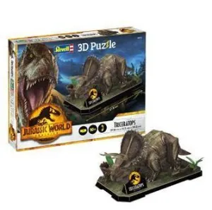 JURASSIC WORLD: DOMINION PUZZLE 3D TRICERATOPS