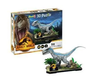 JURASSIC WORLD: DOMINION PUZZLE 3D BLUE