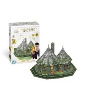 HARRY POTTER PUZZLE 3D LA CABAÑA DE HAGRID 101 PIEZAS