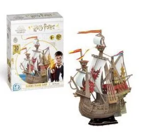 HARRY POTTER PUZZLE 3D BARCO DE DURMSTRANG 150 PIEZAS