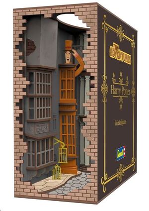 HARRY POTTER MAQUETA BOOK NOOK TINY ADVENTURES CALLEJÓN DIAGON 23 CM