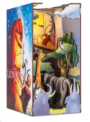 DISNEY MAQUETA BOOK NOOK EL REY LEÓN TINY ADVENTURES 23 CM