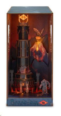 EL SEÑOR DE LOS ANILLOS MAQUETA BOOK NOOK BARAD-DÛR 23 CM