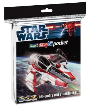 STAR WARS EASY KIT POCKET - OBI-WAN.S JEDI STARFIGHTER 10CM                