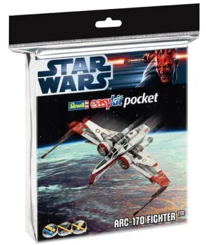 STAR WARS EASY KIT POCKET - ARC-170 FIGHTER 10CM                           