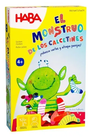 EL MONSTRUO DE LOS CALCETINES. EL JUEGO DE CARTAS