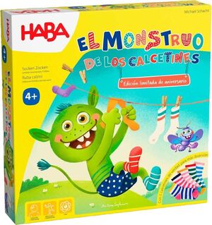 EL MONSTRUO DE LOS CALCETINES  EDICIÓN LIMITADA DE ANIVERSARIO