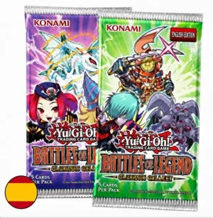 YU-GI-OH: BATALLAS DE LEYENDA GALERIA GLORIOSA SOBRE (CASTELLANO)