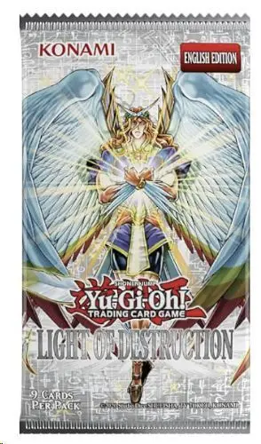 YU-GI-OH LUZ DE LA DESTRUCCIÓN UNLIMITED REPRINT SOBRE (INGLES)
