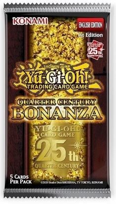 YU-GI-OH QUARTER CENTURY BONANZA SOBRE (CASTELLANO)