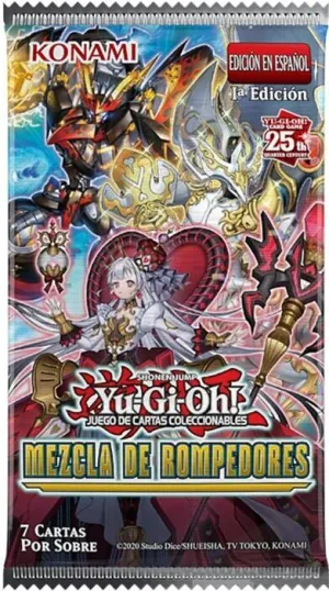 YU-GI-OH MEZCLA DE ROMPERDORES SOBRE (CASTELLANO)