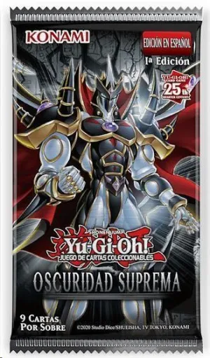 YU-GI-OH OSCURIDAD SUPREMA SOBRE (CASTELLANO)
