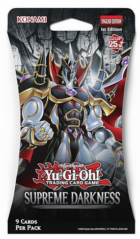 YU-GI-OH OSCURIDAD SUPREMA BLISTER 3 SOBRES