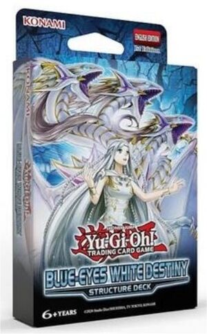 YU-GI-OH BLUE-EYES WHITE DRAGON BARAJA DE ESTRUCTURA (CASTELLANO)