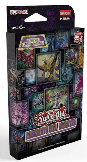 YU-GI-OH LABERINTO DEL MAESTRO BLISTER 3 SOBRES
