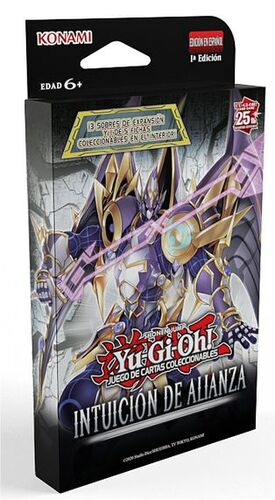 YU-GI-OH INTUICIÓN DE ALIANZA BLISTER 3 SOBRES